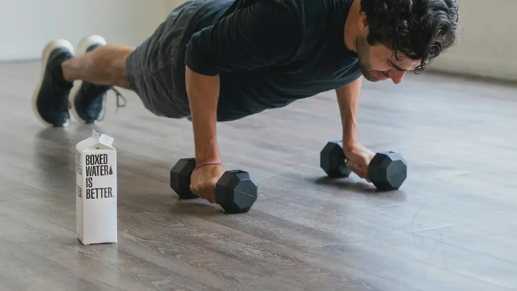 Flat resistance bands, mini loop bands and handled tube resistance bands arranged for a compact home workout