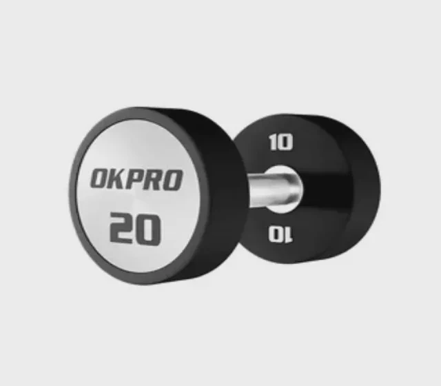 Factory Direct Selling High Quality Urethane Dumbbell Set for Commercial Gym Fitness mostrado na listagem do fornecedor no Made-in-China