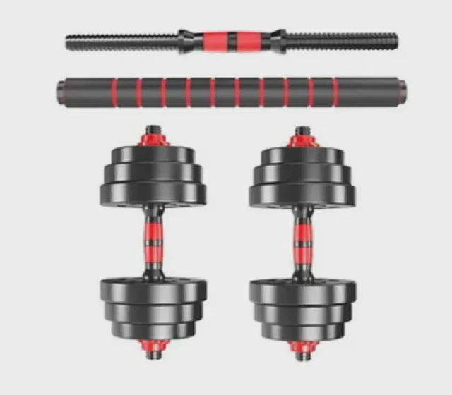 China Wholesale Home Gym Anti-Slip Eco Friendly Adjustable Custom Dumbbell Sets 20kg Cement Dumbbell Sets exibido em sua listagem de fornecedor no Made-in-China