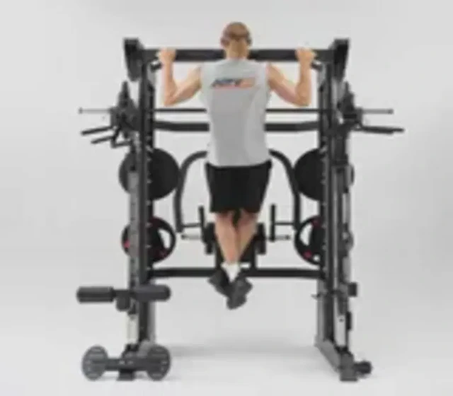 All-in-One Multi-Functional Smith Gym Machine for Home Gym Fitness shown in its Made-in-China supplier listing