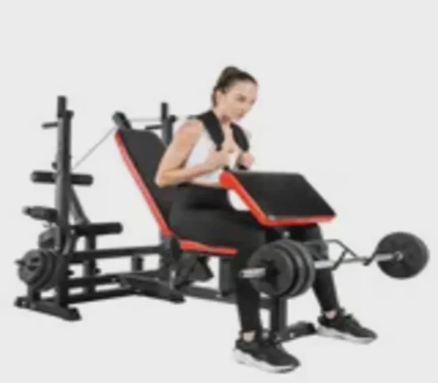 Adjustable Multifunctional Weight Bench for Home Gym Home Workout Foldable Weightlifting Bench Fitness Equipment shown in its Made-in-China supplier listing
