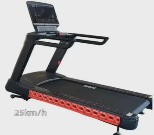 Electric Treadmill Running Machine for Indoor Cardio Training with Commercial Fitness and Gym Equipment Setup shown in its Made-in-China supplier listing