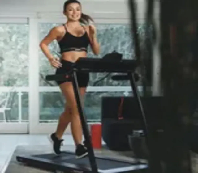 Kstar Adjustable Walking Pad Home Use Full Folding Treadmill shown in its Made-in-China supplier listing