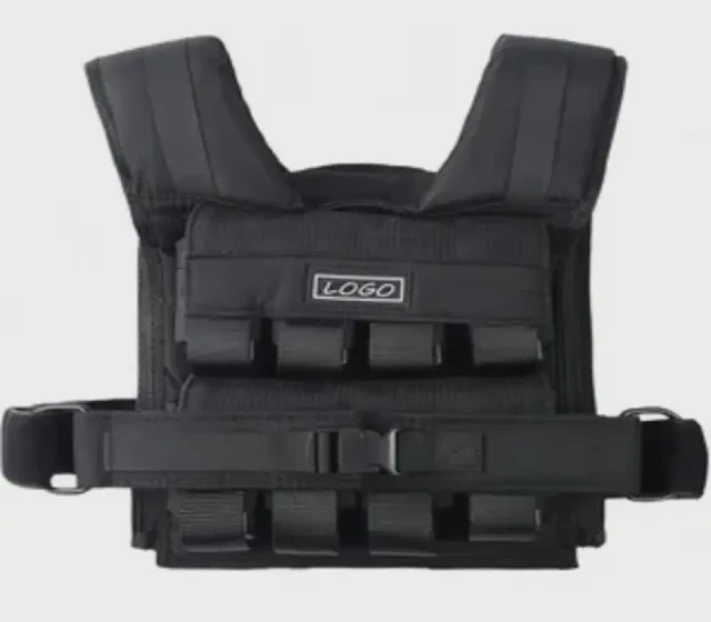 Adjustable Weighted Vest for Running and Strength Body Weight Training shown in its Made-in-China supplier listing