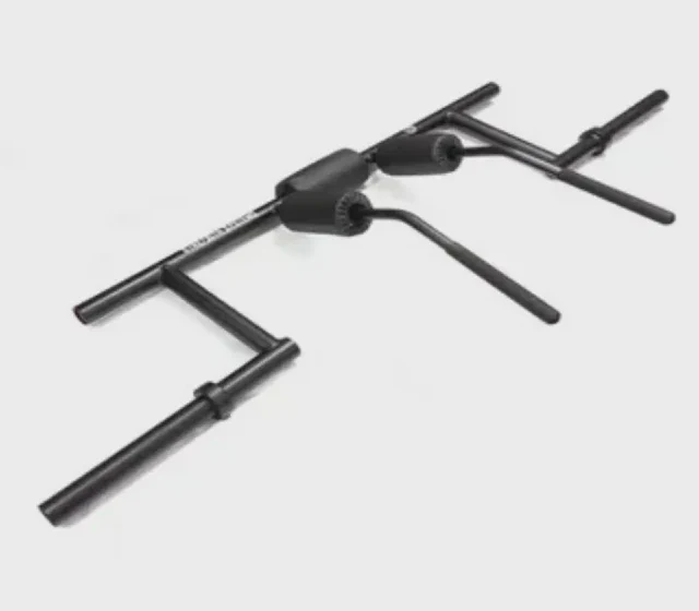Commercial Fitness Equipment Training Strength Shoulder Barbell Squat Bar Gym Equipment Safety Squat Bar shown in its Made-in-China supplier listing