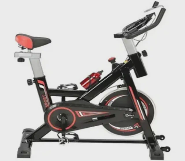 Factory Cheap Price Exercise Bike Indoor Spinning Bike for Home Body Building shown in its Made-in-China supplier listing
