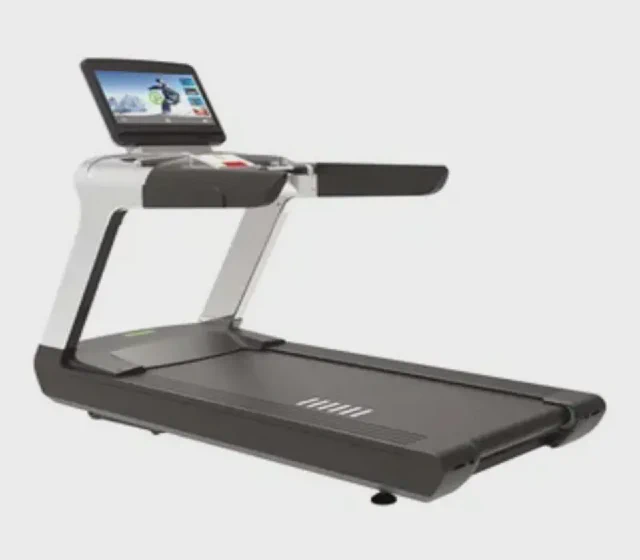 2024 Newest Commercial Treadmill with 21.5'' Touch Screen shown in its Made-in-China supplier listing