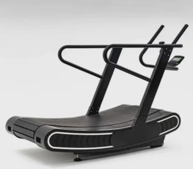 Commercial Customized Logo Non-Motorised Running Machine Sports Equipment Curve Treadmill shown in its Made-in-China supplier listing