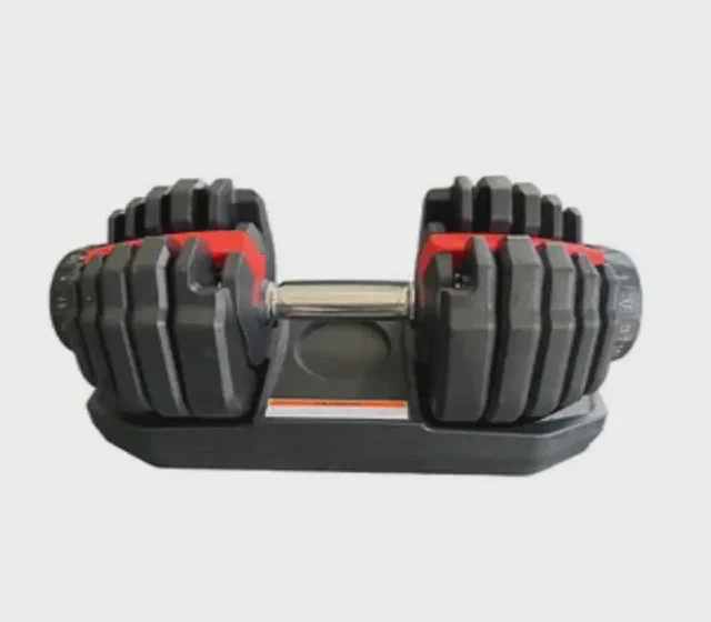 Made-in-China 供应商产品页面中展示的 Adjustable Dumbbell Set 24kg 40kg 52.5lb 90lb for Fitness Equipment Gym Equipment